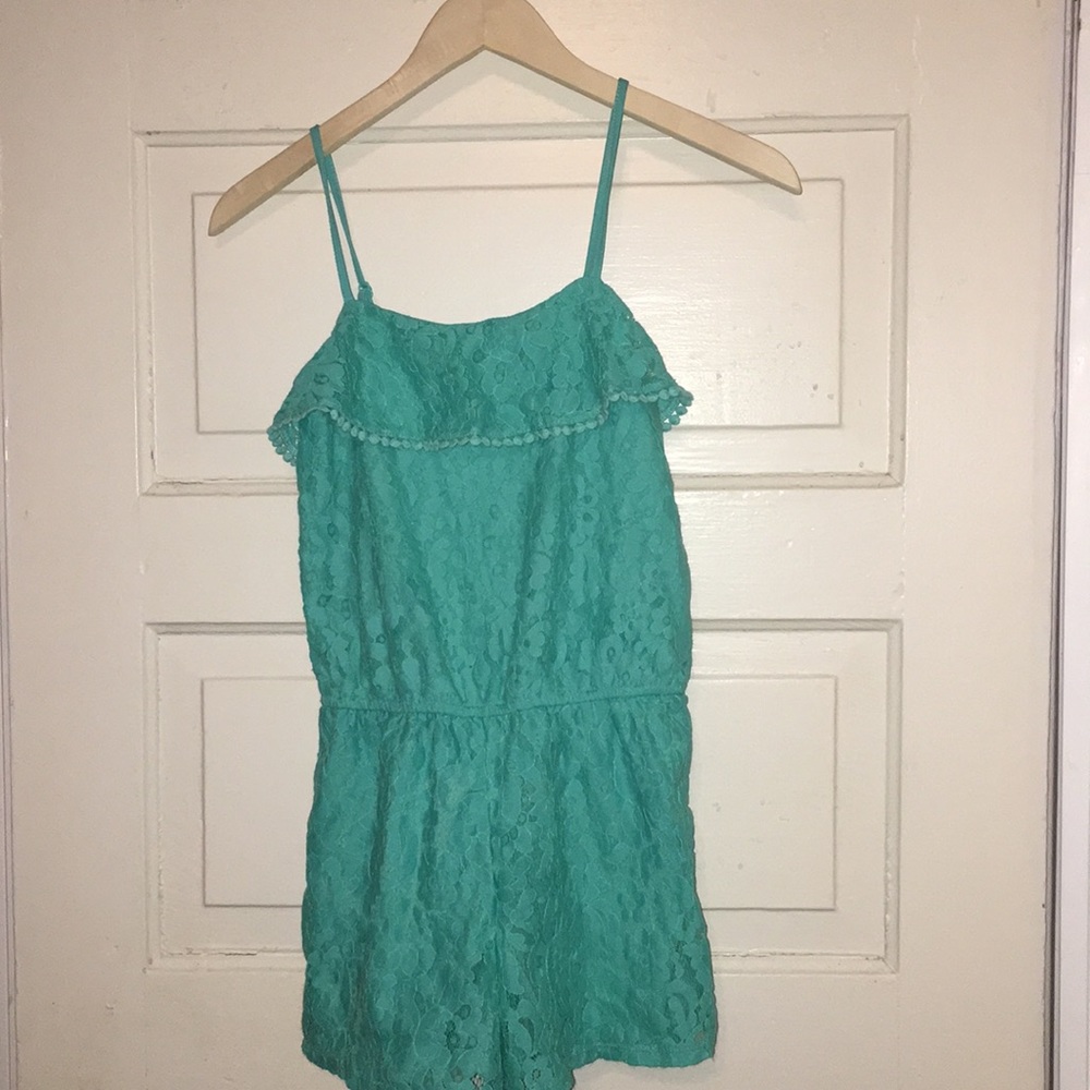 Teal romper
